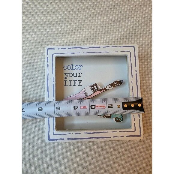 Color Your Life Tabletop Art Shadow Box Decor - Picture 6 of 6